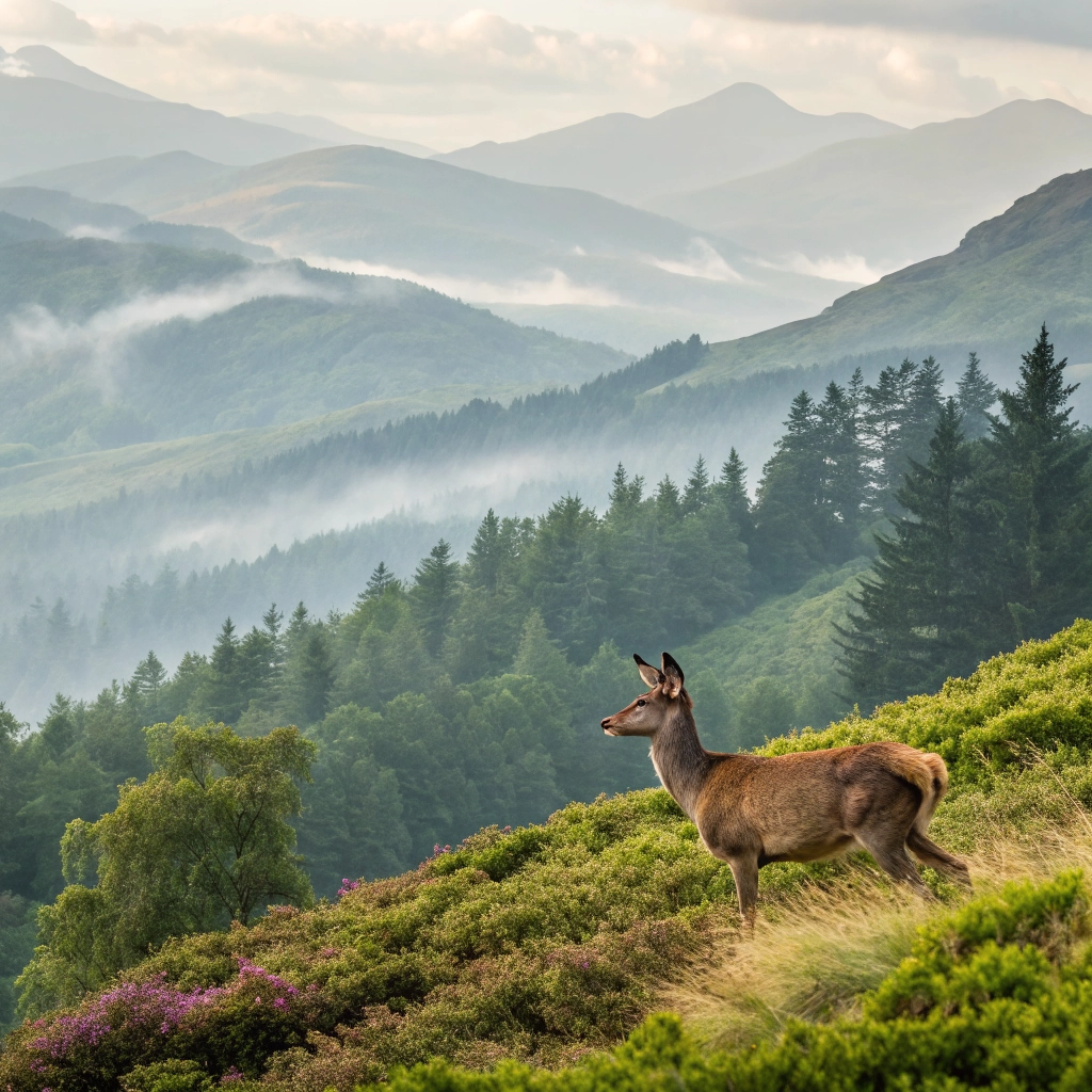 Wildlife and nature in the Scottish Highlands